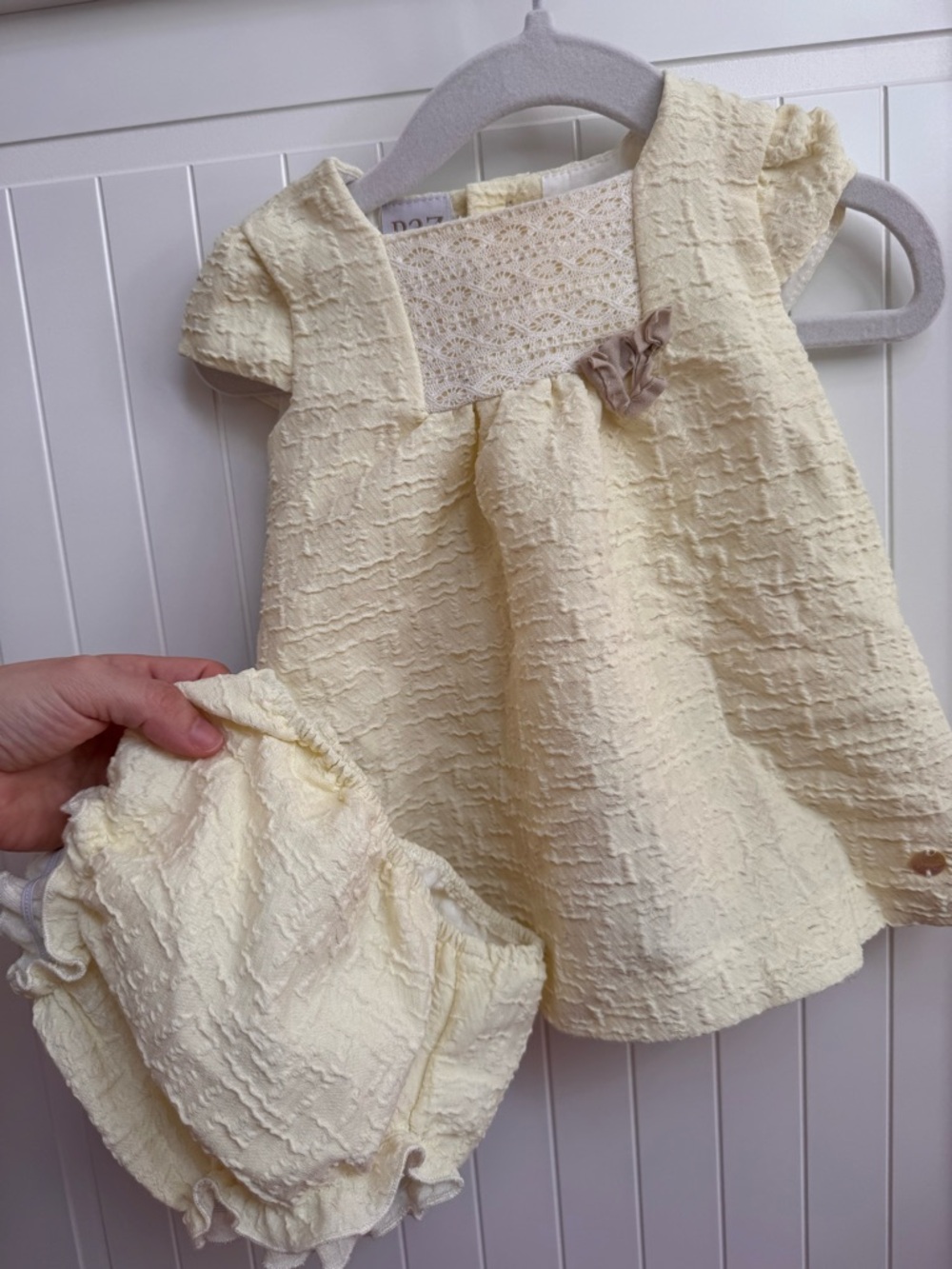 Boutique Spanish Baby Dress – Smocked Classic Style Paz Rodríguez”